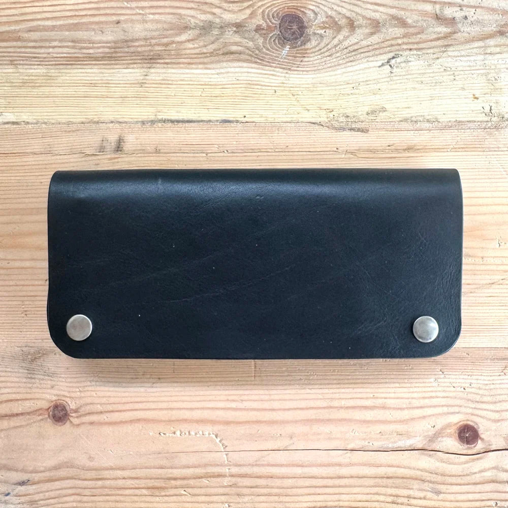 Accordion Biker Wallet – Swift Leatherworks