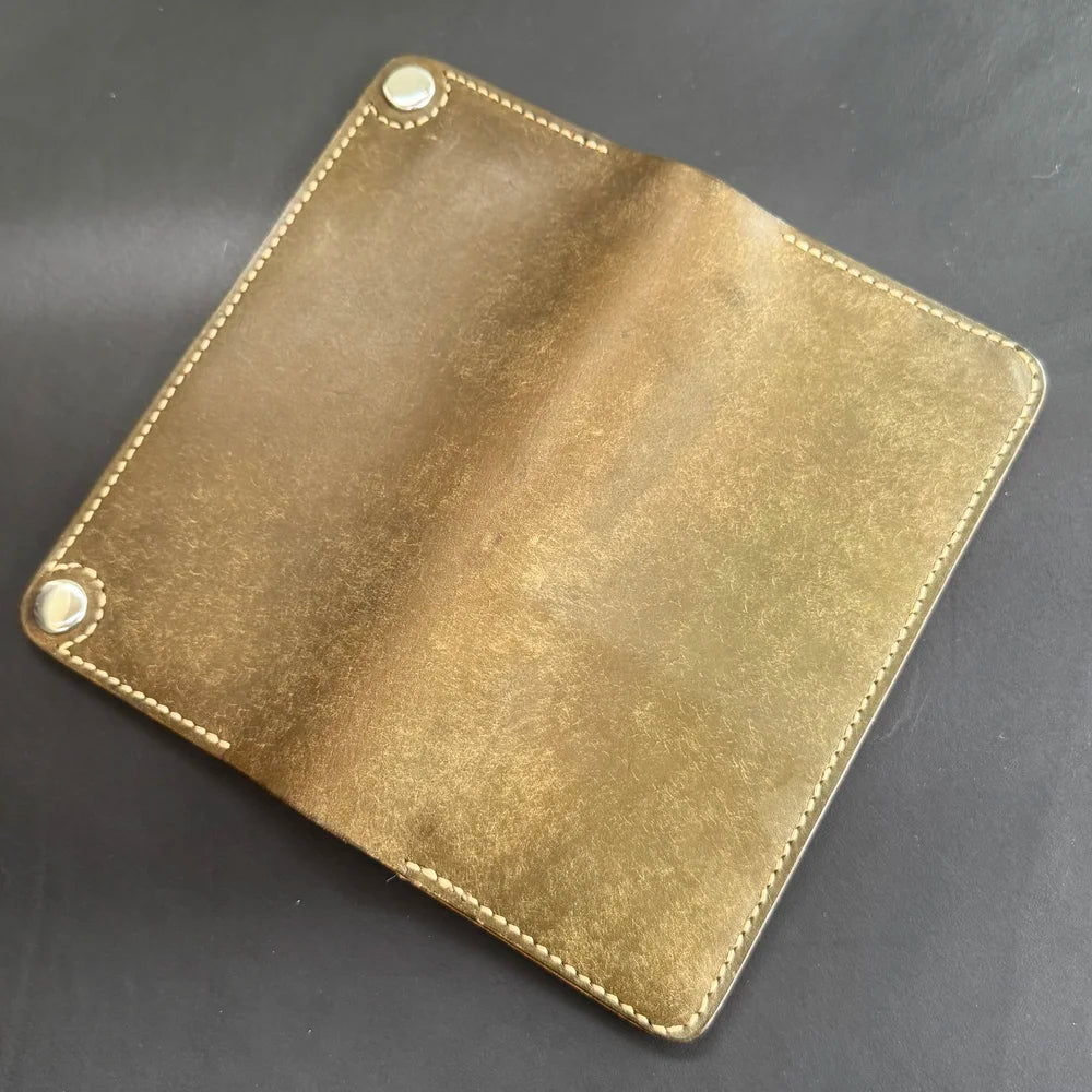 Pueblo Long Wallet - Green/Natural