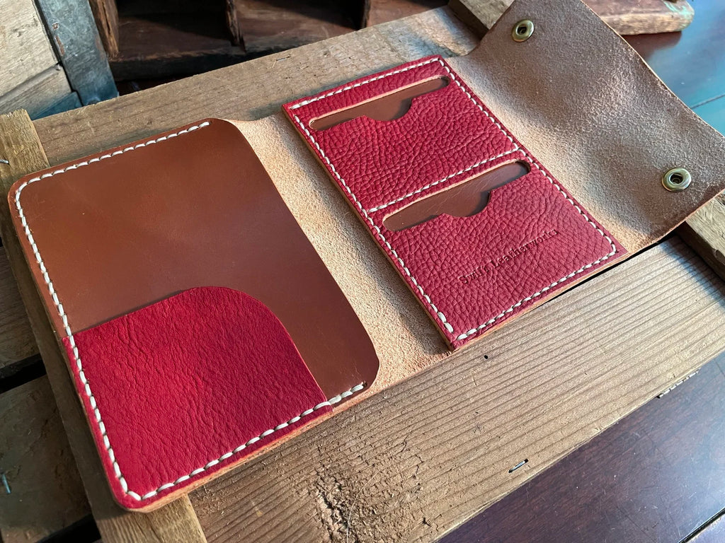 Tuscany Passport Snap Wallet - Made to Order