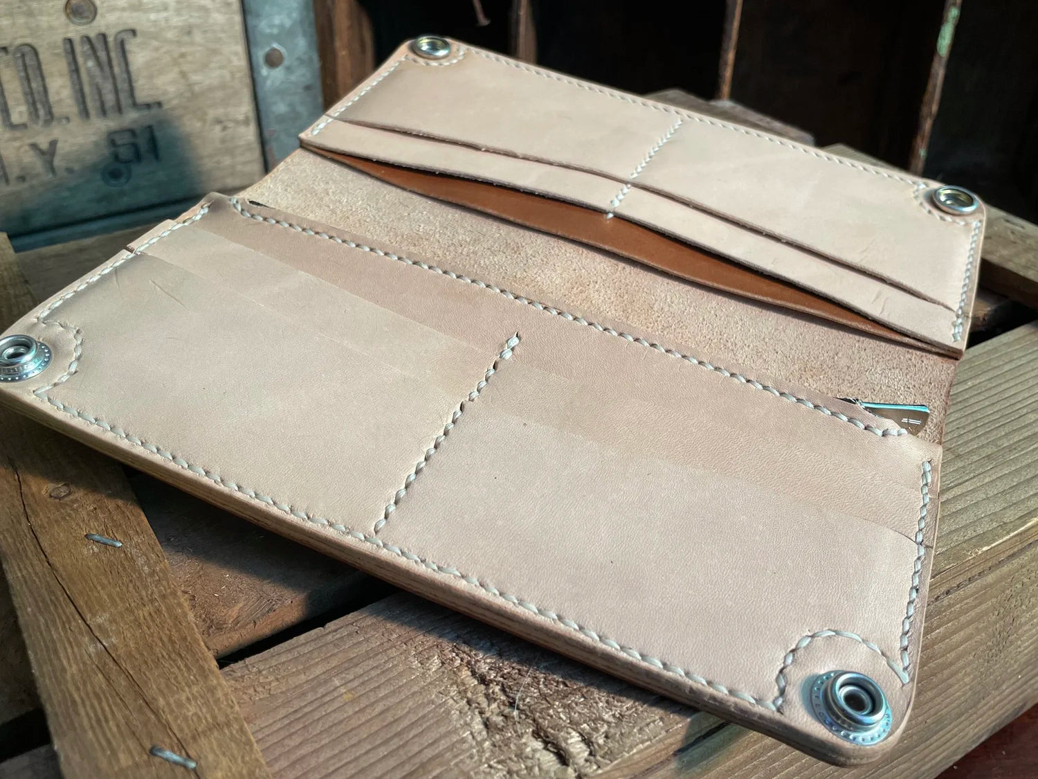 Gaucho Long Wallet - Iroko