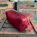 Mini Toiletries Bag - Etruscan Red