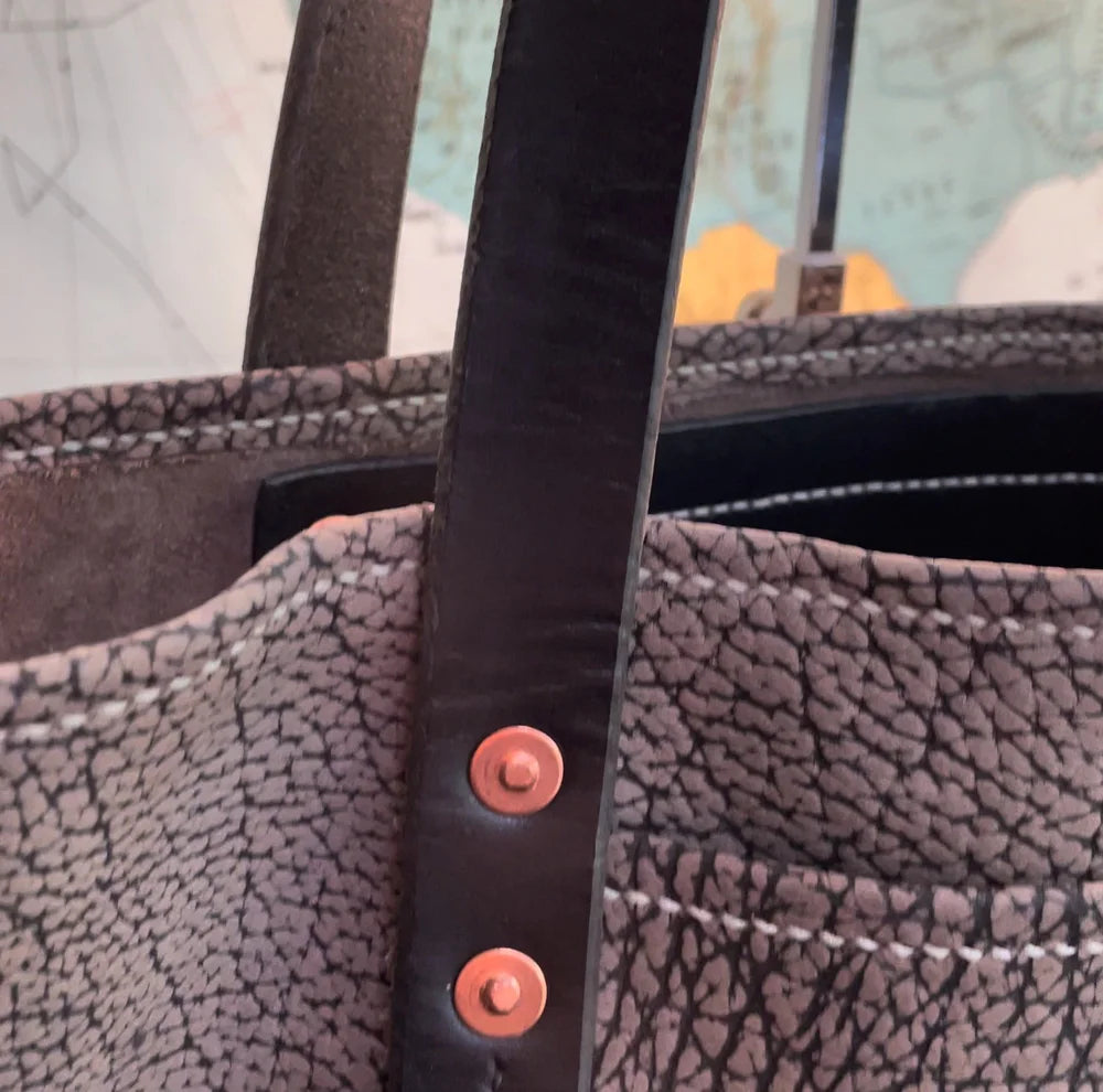 The Paradox Tote - Shrunken Bison | 1-of-1