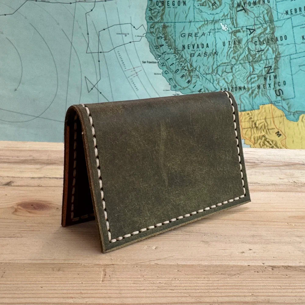 Folding Card Wallet - Various Colors