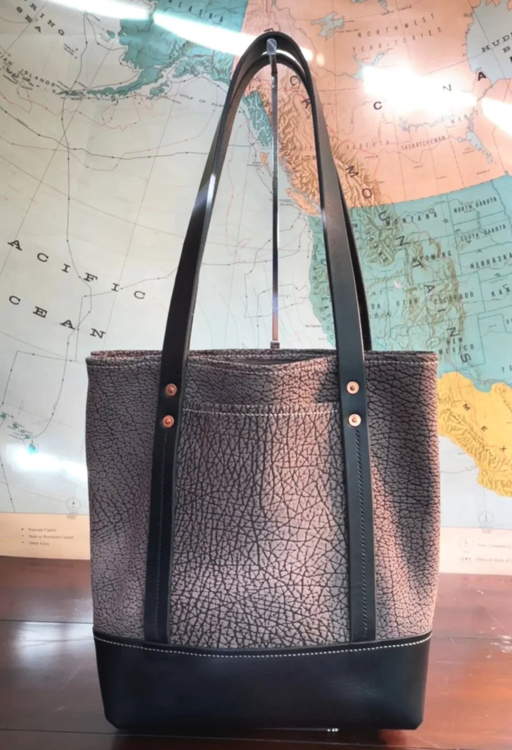 The Paradox Tote - Shrunken Bison | 1-of-1